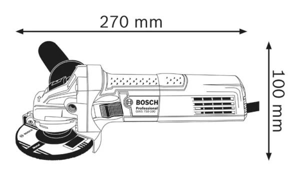 Meuleuse d'angle Bosch – Image 5